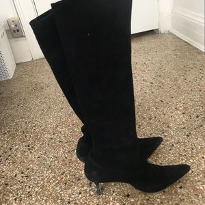 Manolo Blahnik Suede Boots
